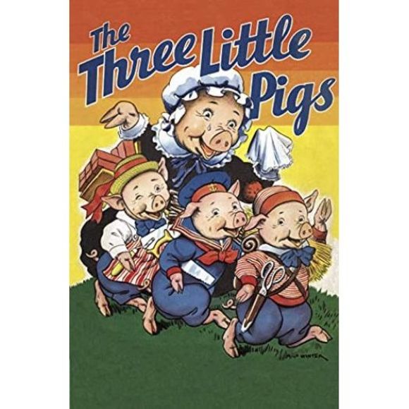 The Three Little Pigs (Shape Books) (Paperback) - Picture 1 of 1
